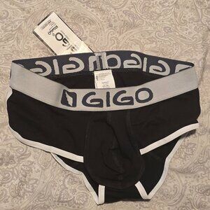 Gigo Men's Brief - Black - XL - NWT